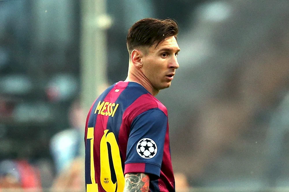 Leo Messi Frisur