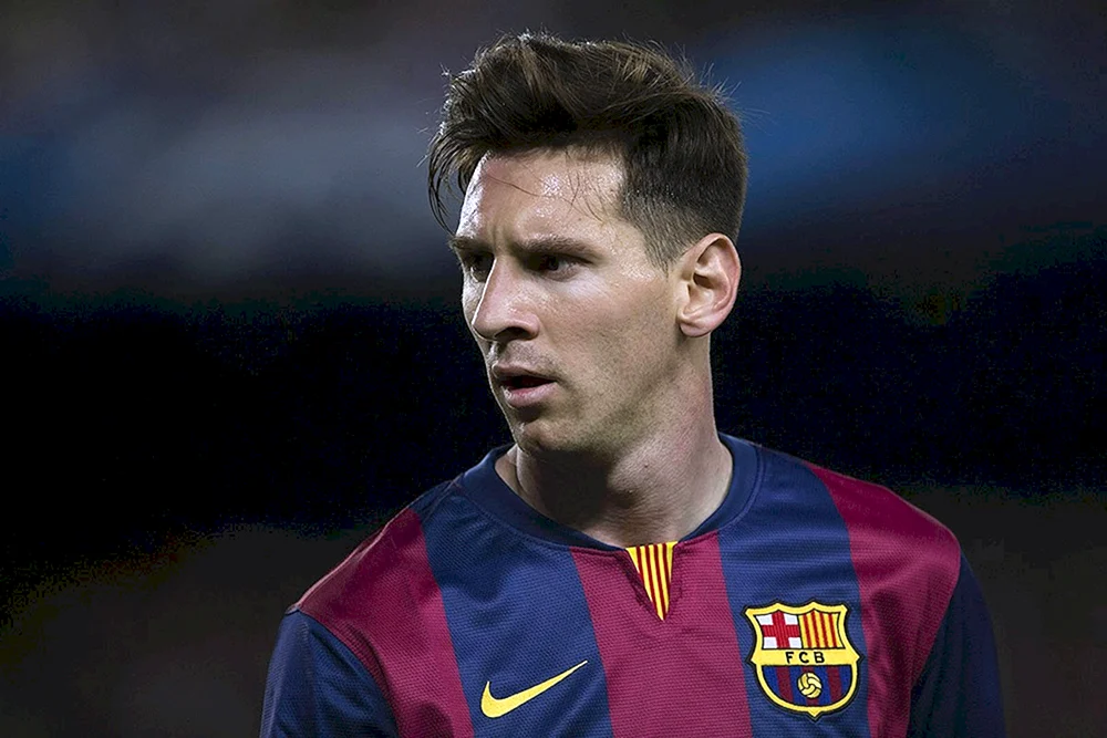 Lionel Messi Frisur 2015