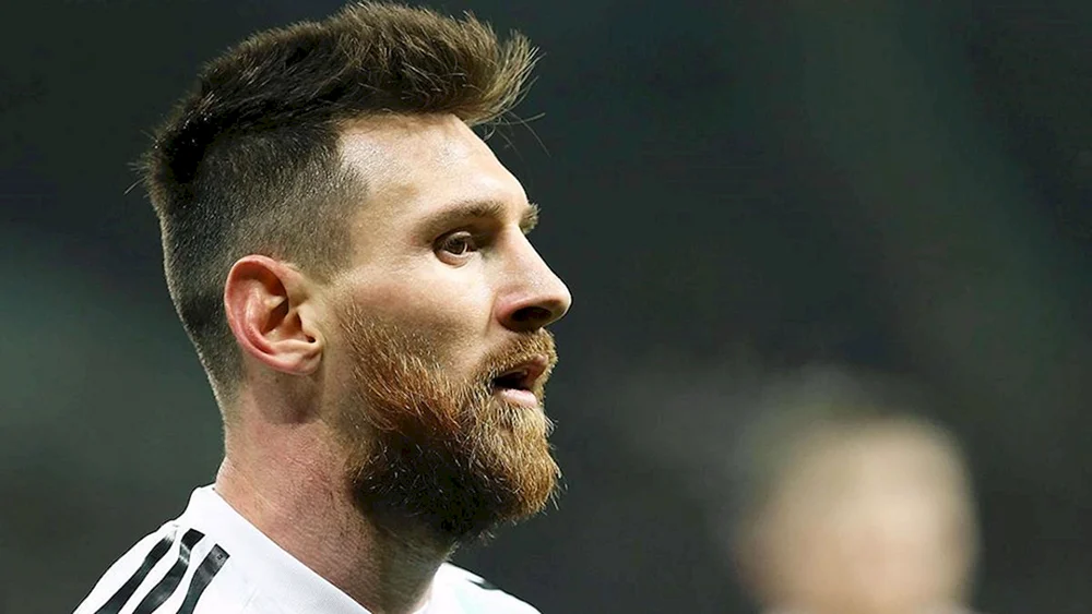 Lionel Messi Frisur