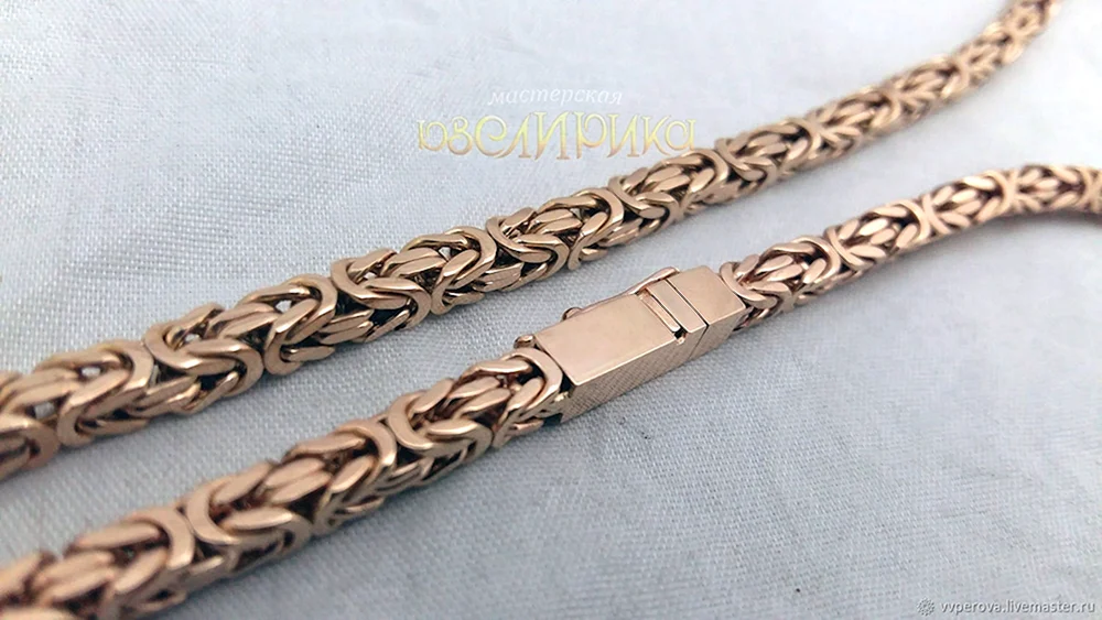 Lisail Geflecht Goldkette