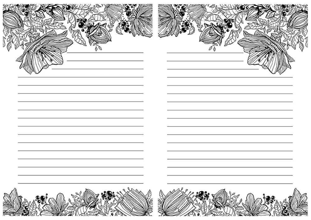 Präsentationshintergrund notepad