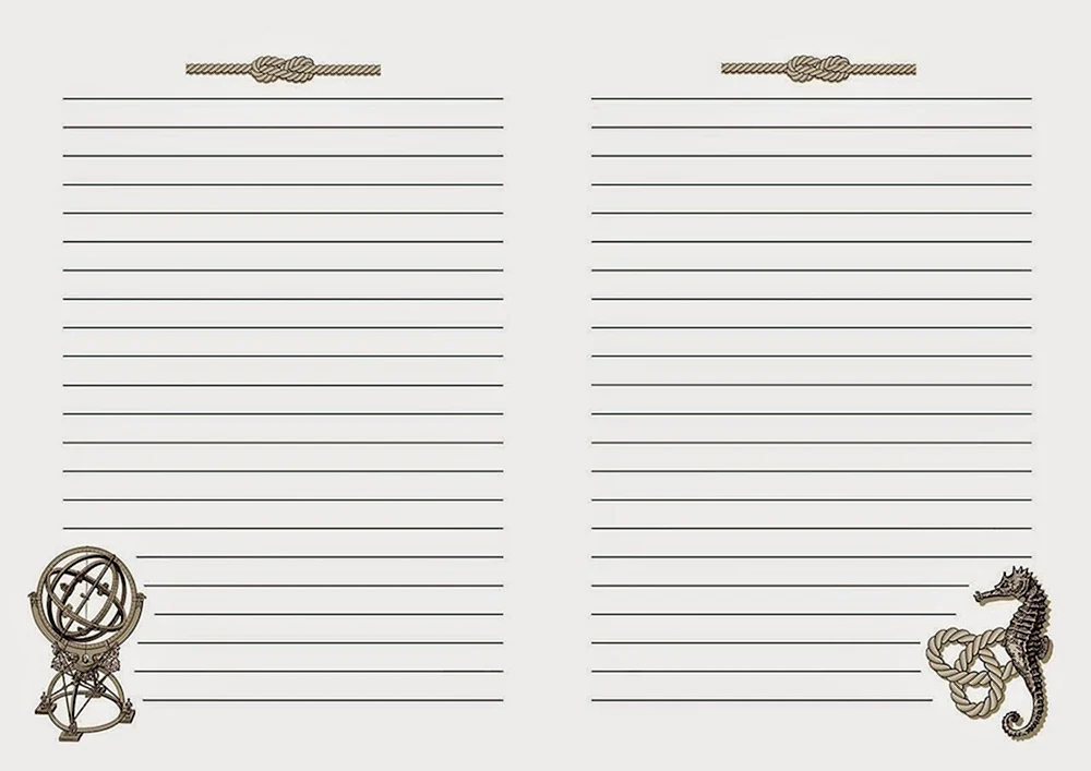 Liniert a4