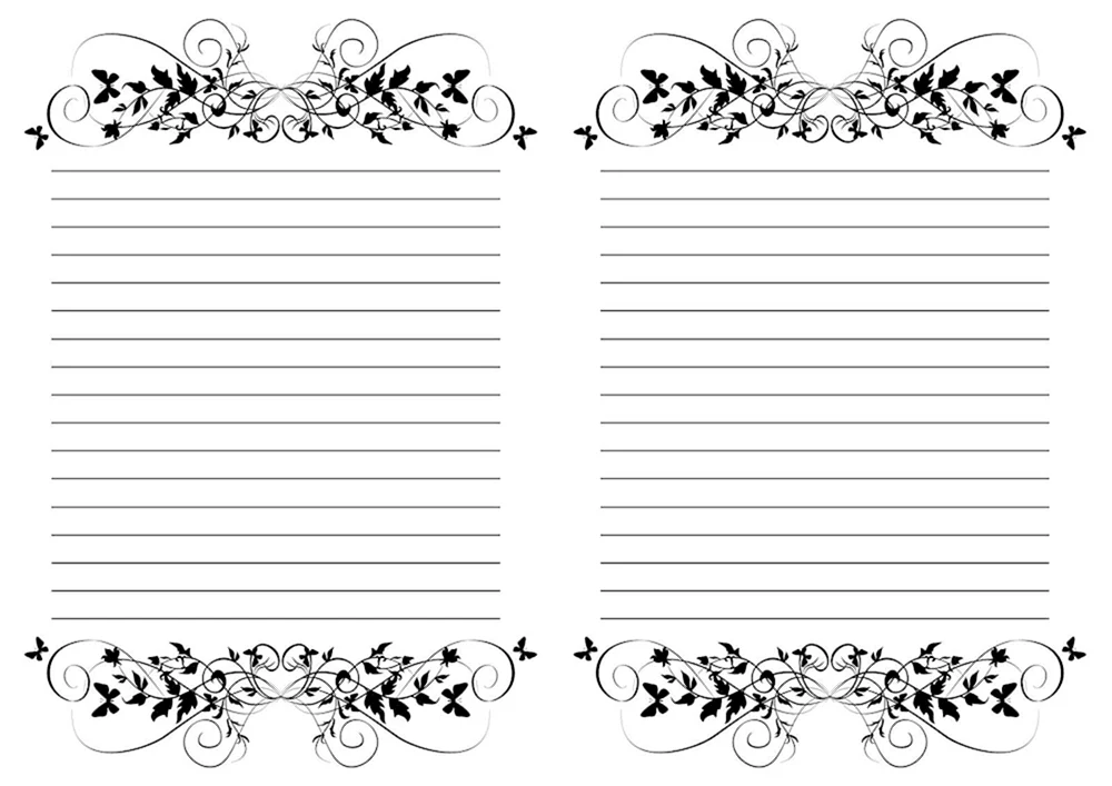 Notizblockblatt