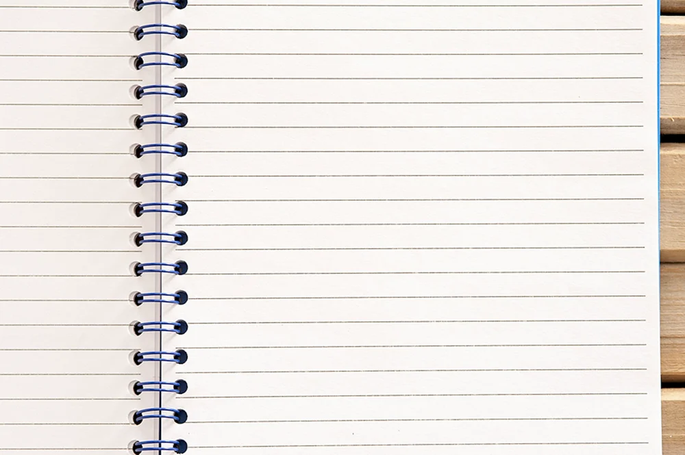 Linearer Papierbogen