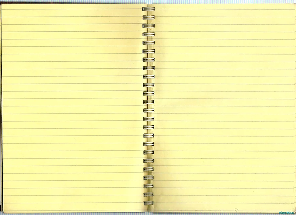 Notizblockblatt