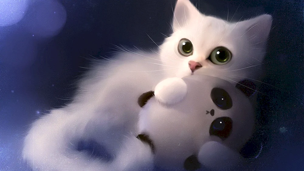 Panda Anime Kunst