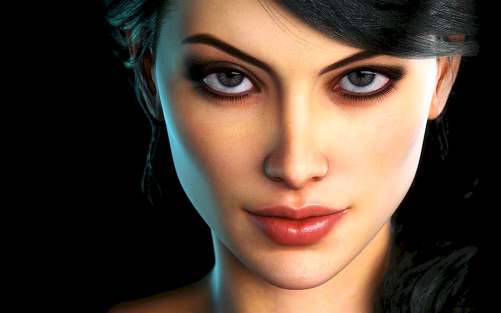 Mädchen Gesicht