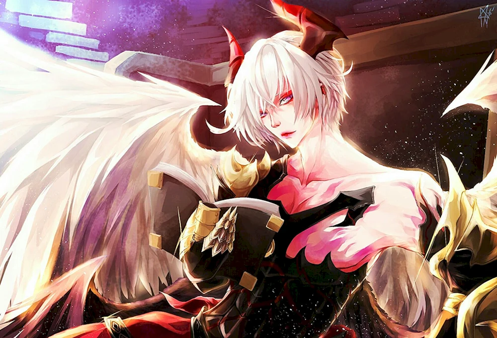 Luzifer anime Bahamut's Fury