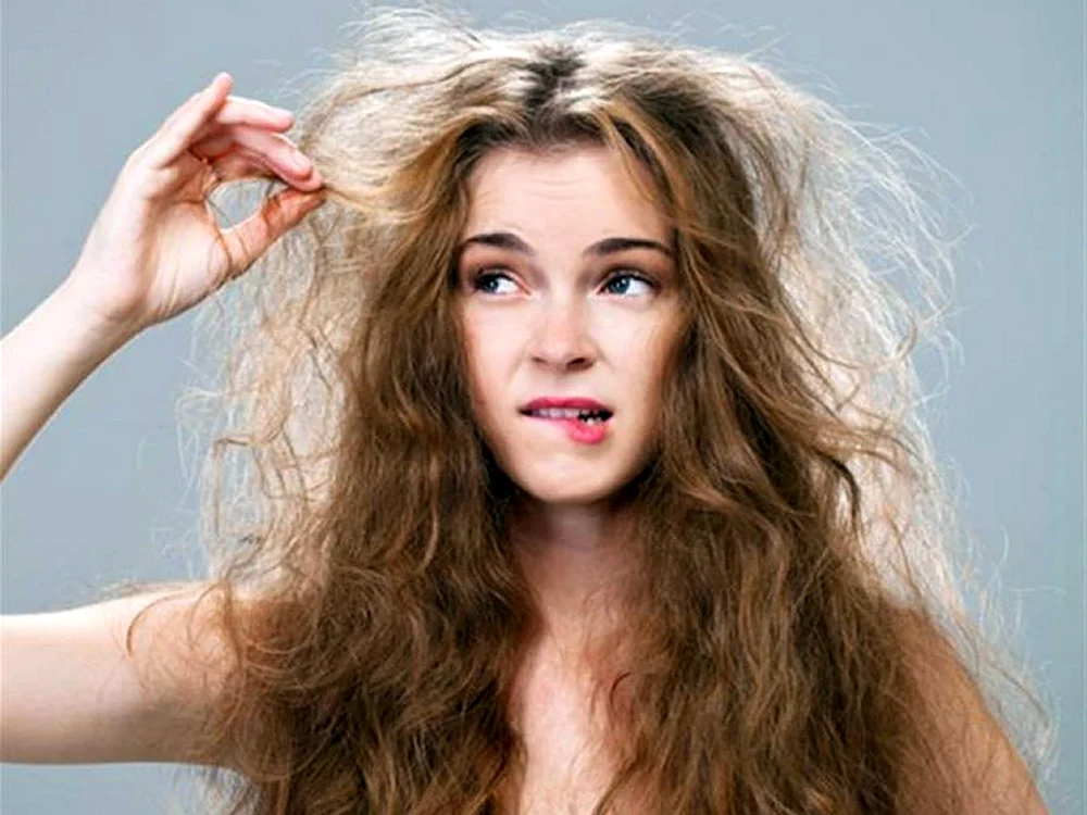 Zhygienisches Haar. Haare