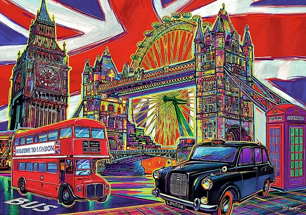 Londoner Stand Big Ben