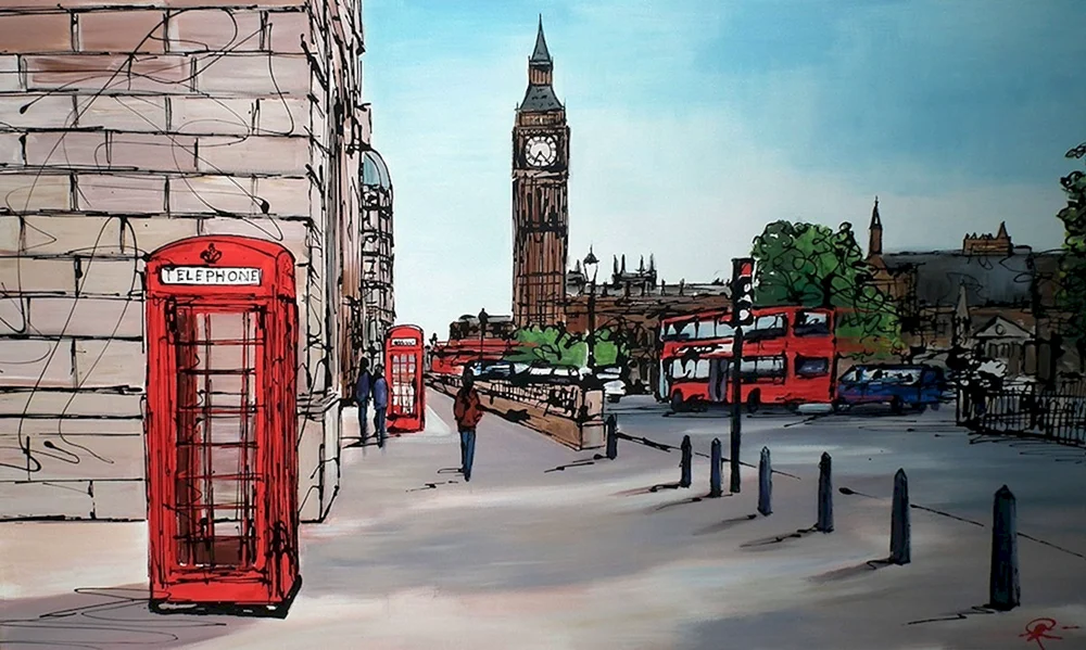 Londoner Skizzenkunst