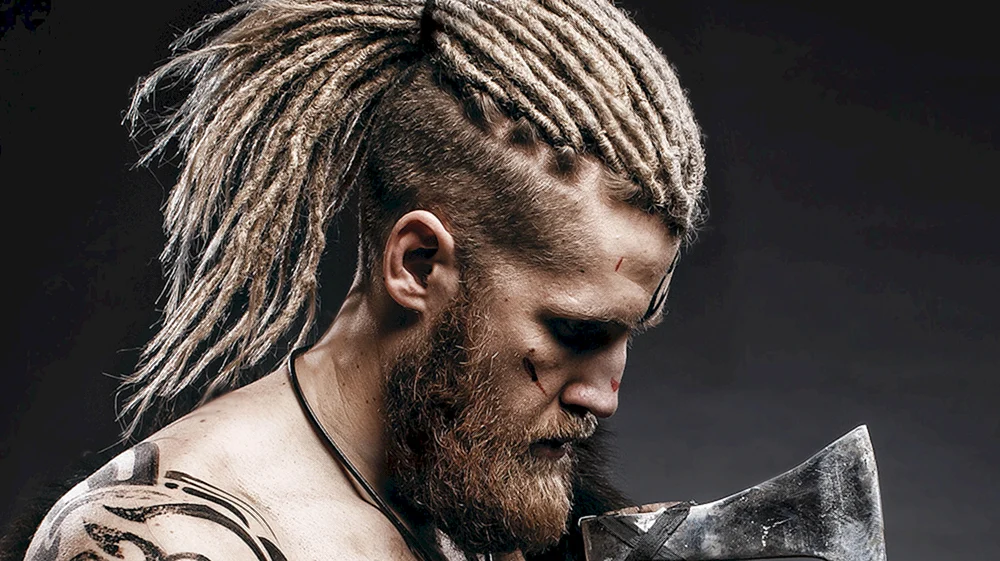 Lange Wikinger Dreadlocks