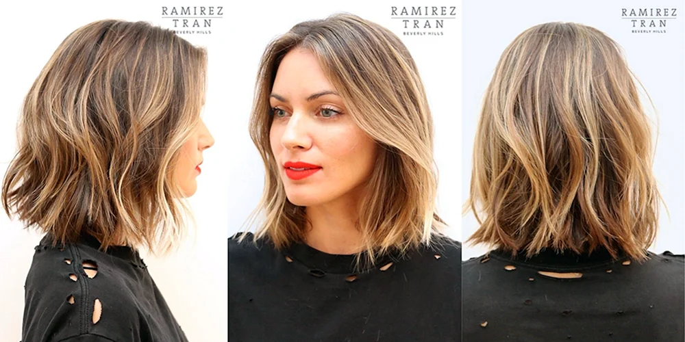 Balayage auf bob kare