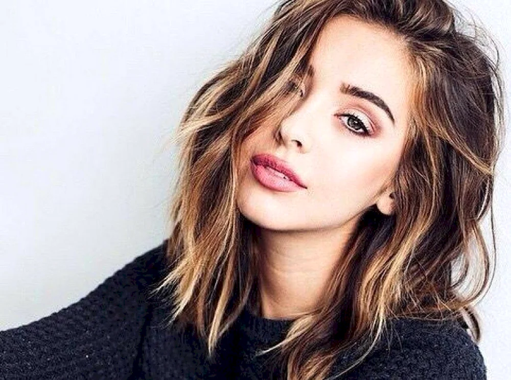 Long bob grunge