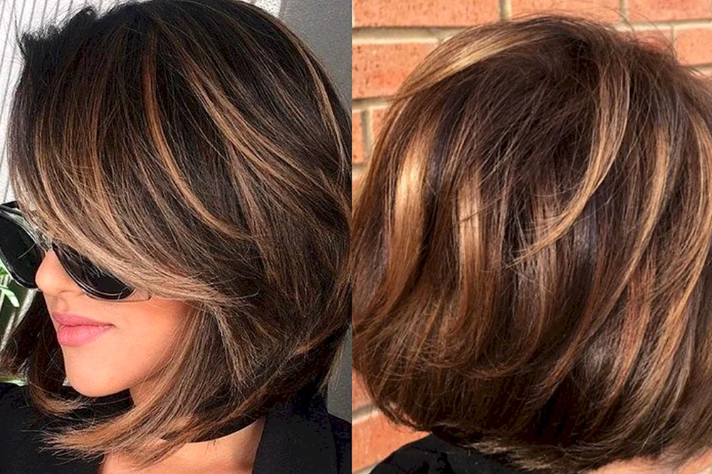 Balayage auf dem Bob