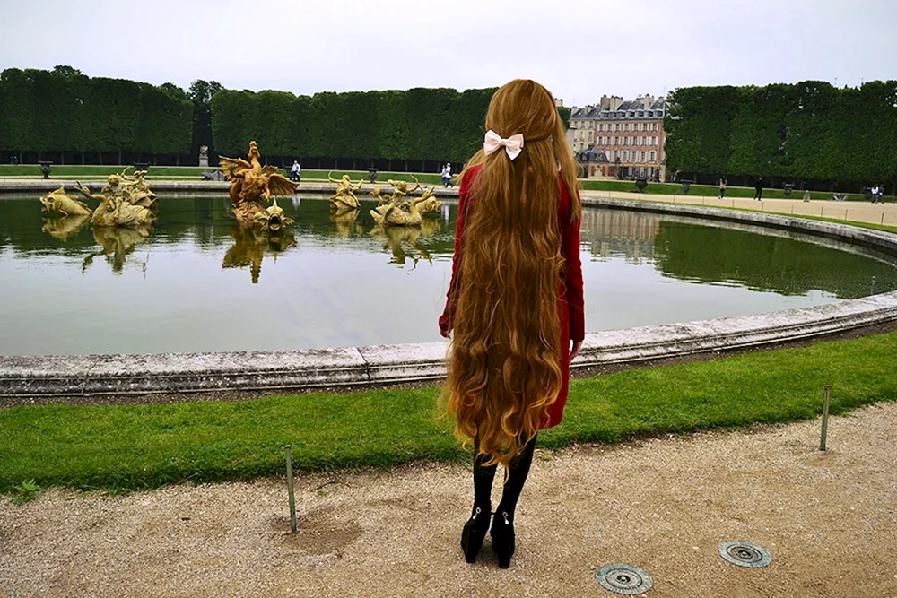 Lange Haare Rapunzel