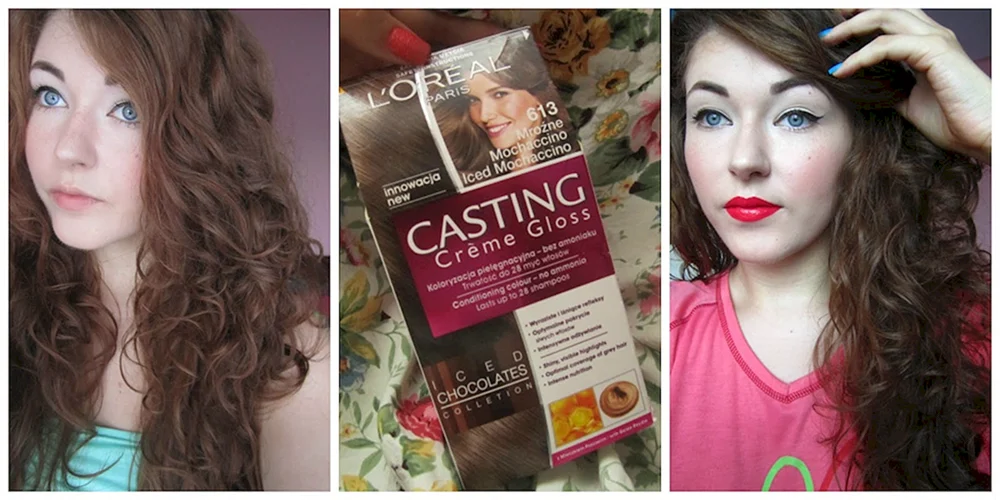 Loreal Gießcreme Glanz Tart Mokka