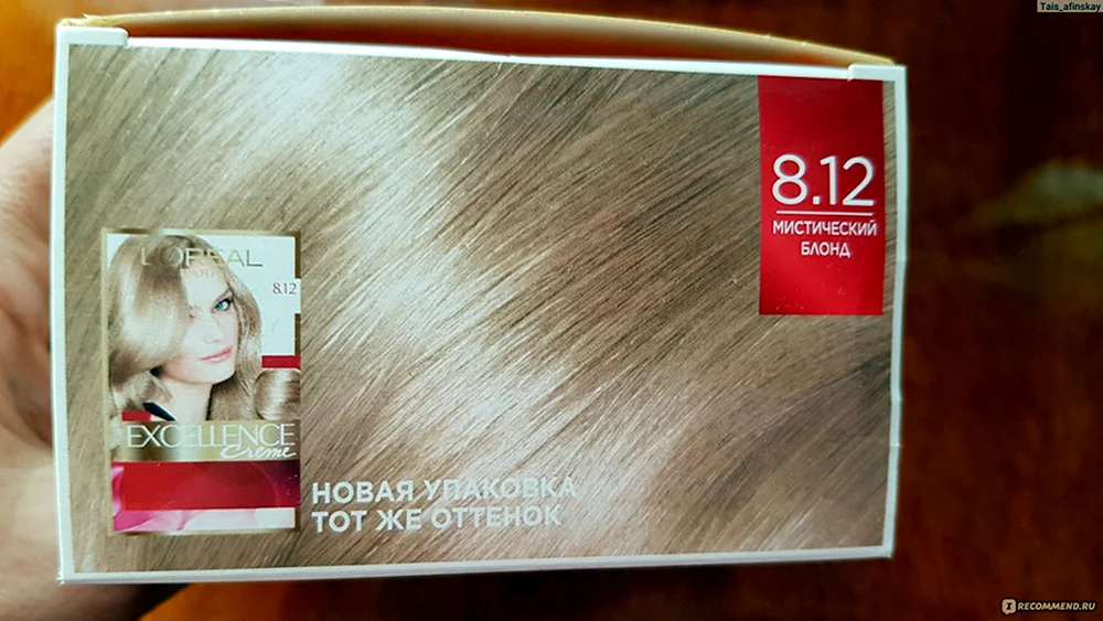 Loreal mystic blond