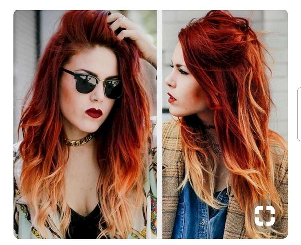 Feurige Haare