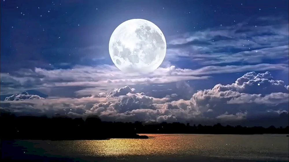 Violetter Mond