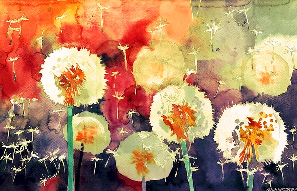 Maya Vronskaya Aquarell
