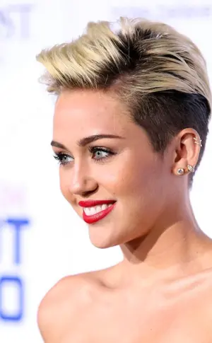Miley Cyrus Kurzhaarschnitt