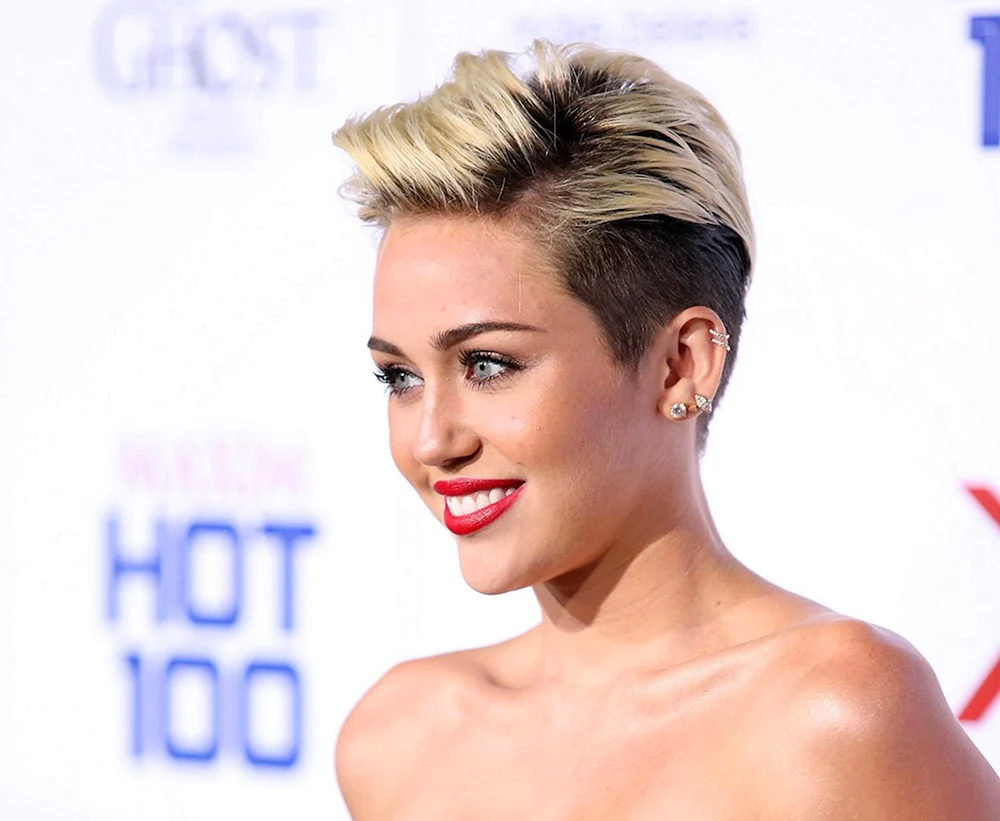 Miley Cyrus Kurzhaarschnitt