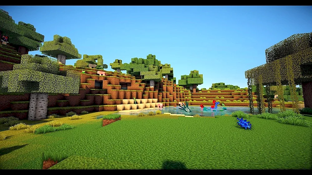 Maincraft-Hintergrund