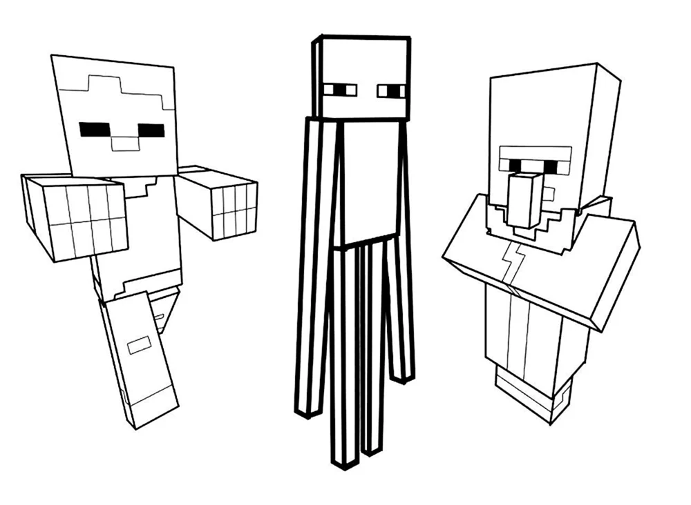Maincraft Bilder zum Zeichnen