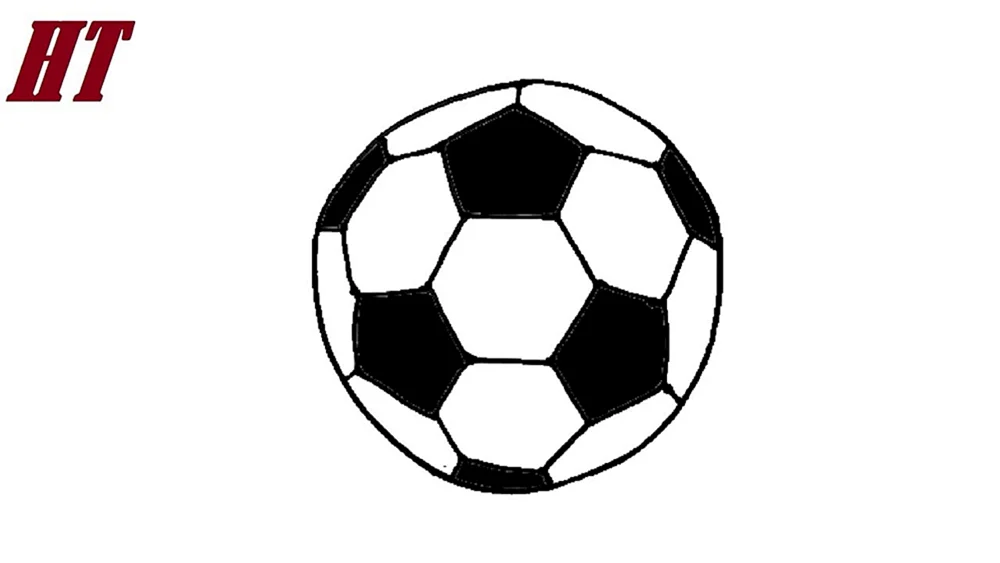 Fußball ausmalen