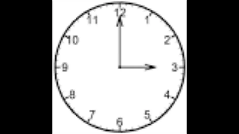Vorlage für Uhr