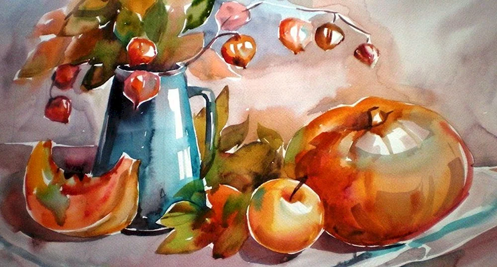 Gerard Hendricks Aquarell