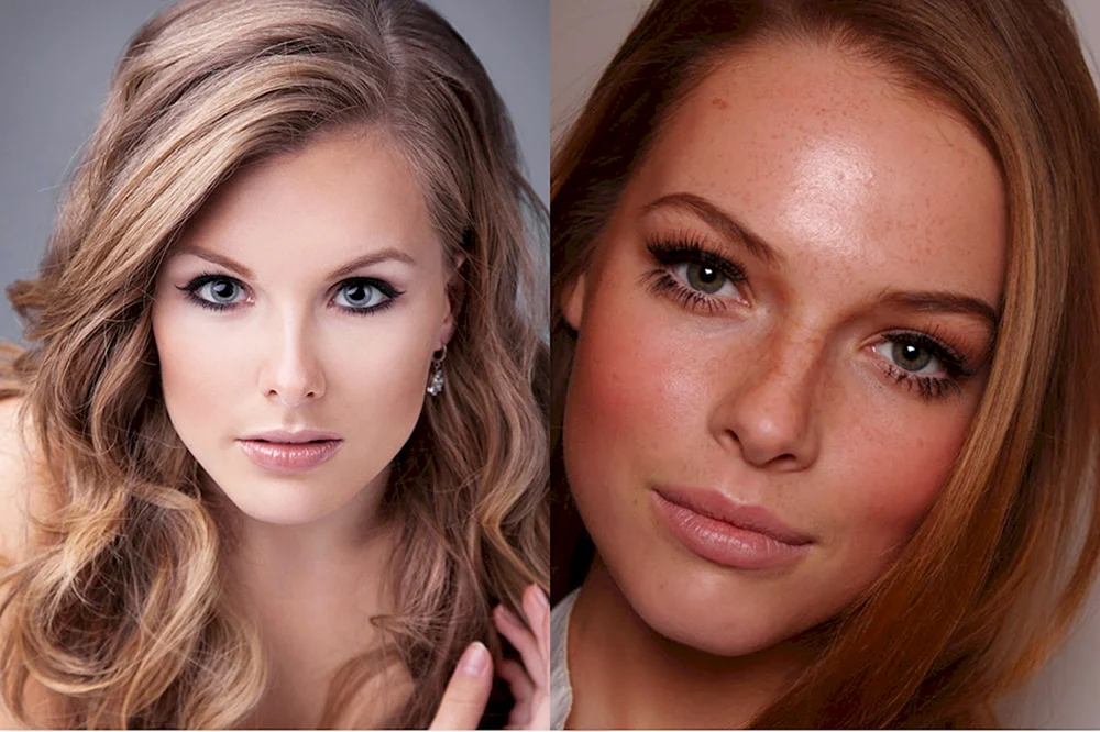 Makeup für blasse Haut