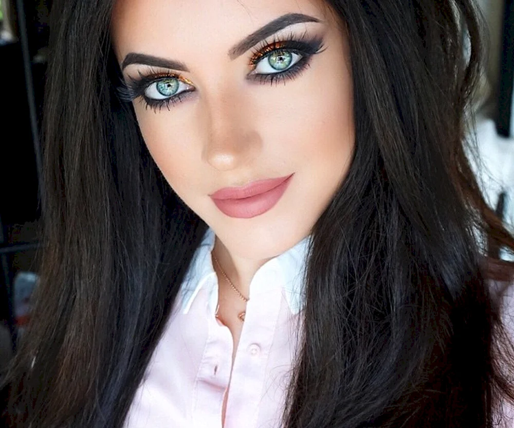 Make-up für Brünette