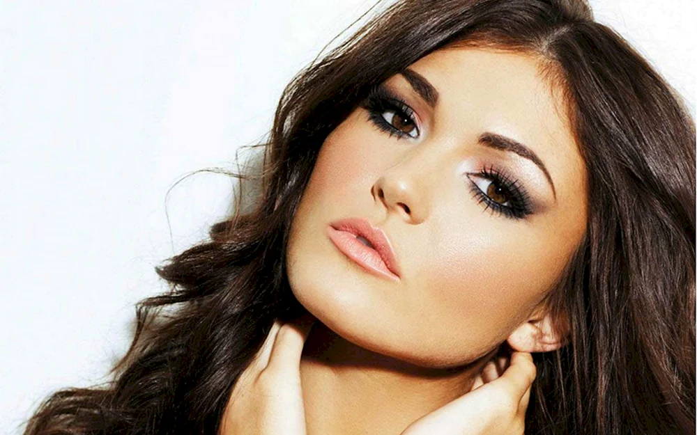 Makeup für Brünette