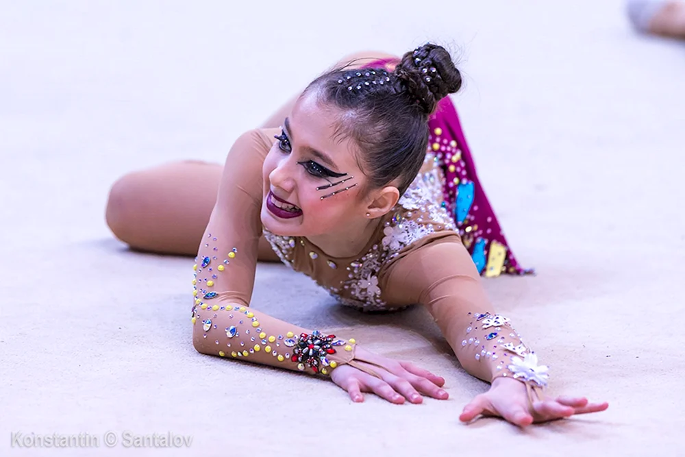 Make-up für Gymnastinnen