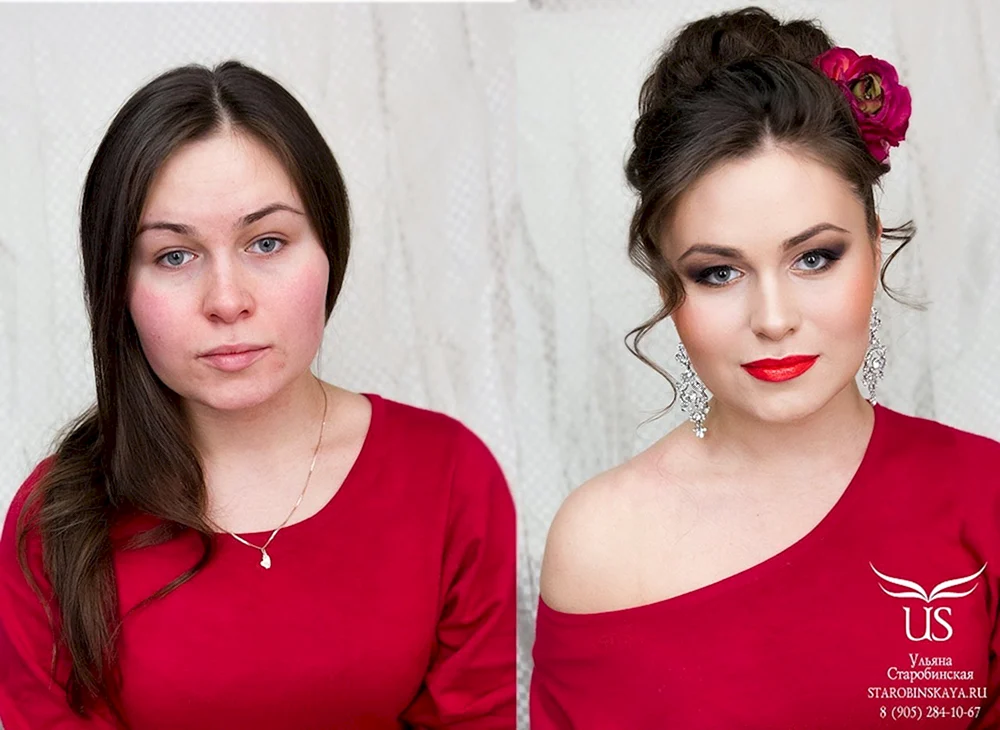 Makeup für volle Mädchen