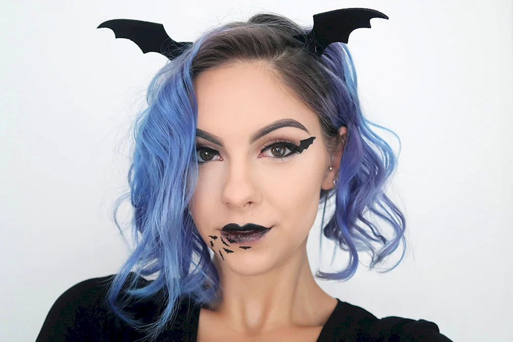 Halloween Makeup für Mädchen