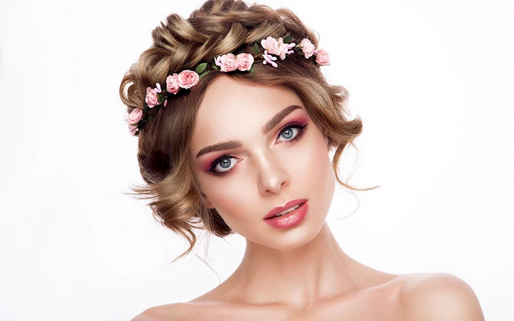 Makeup im romantischen Stil