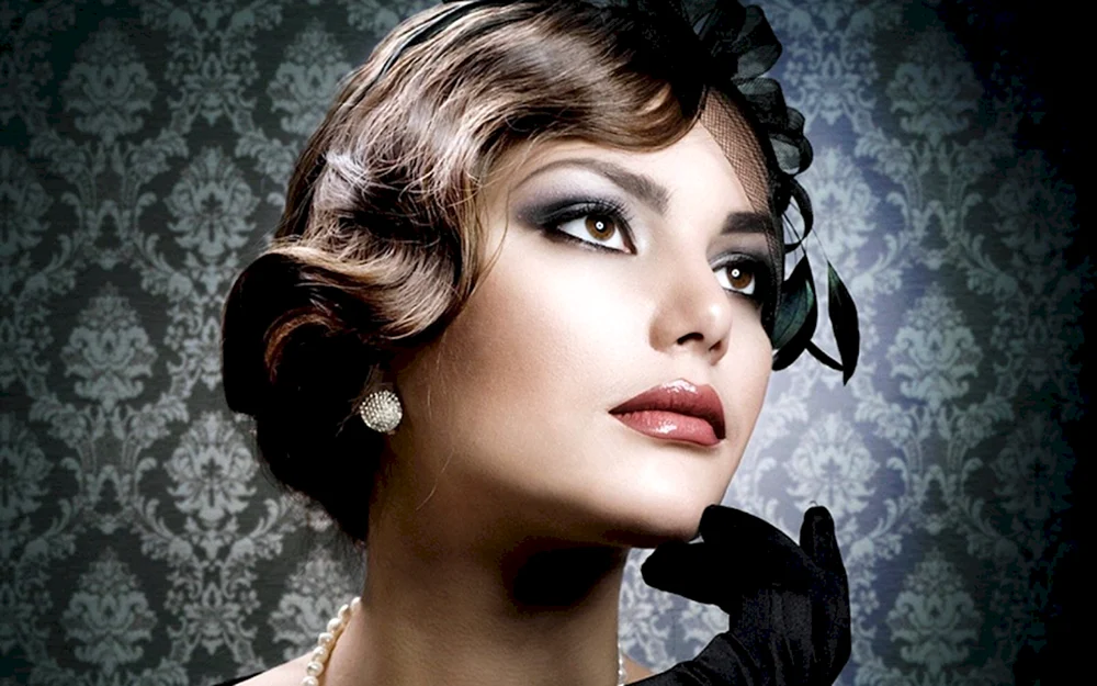 Großer Gatsby Make-up