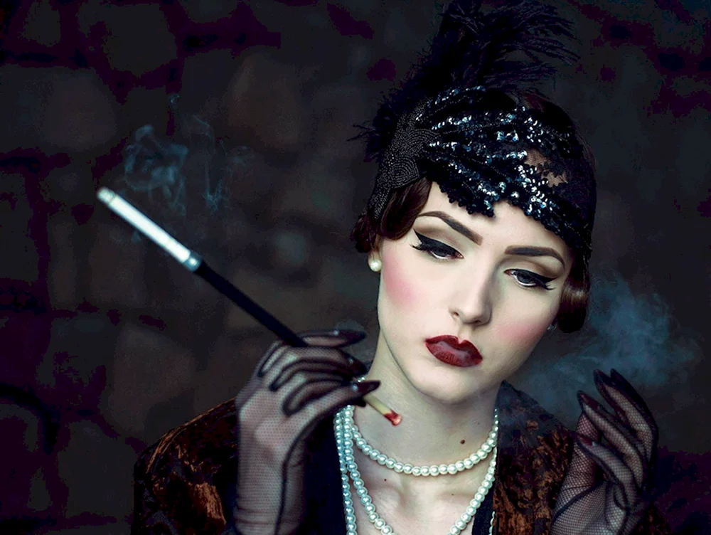 Großer Gatsby Make-up