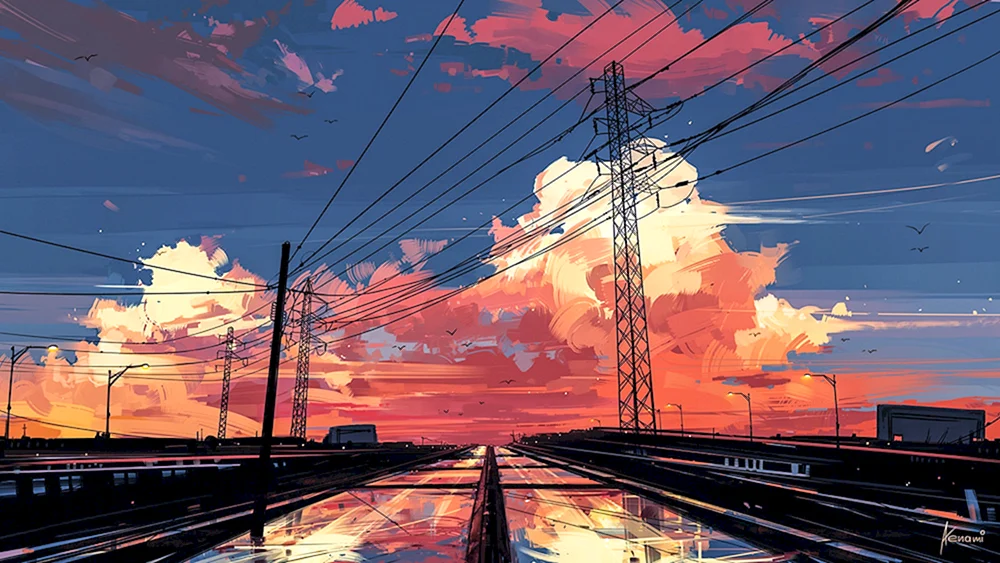 Makoto Shinkai Eisenbahn