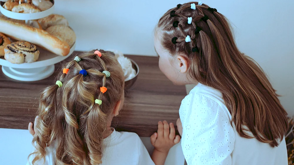 Frisuren mit Haarnadeln
