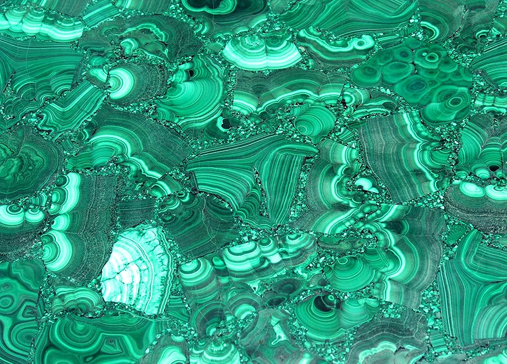 Malachit Stein Textur