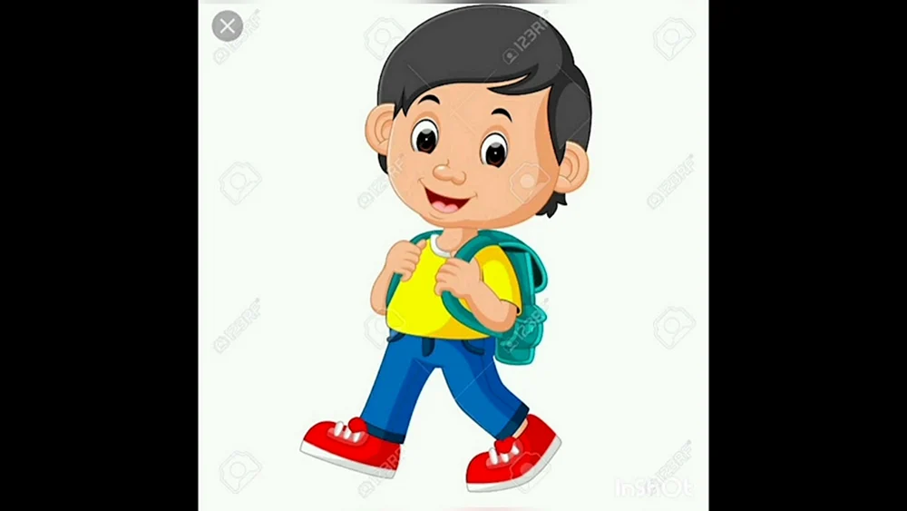 Jungen-Cartoon