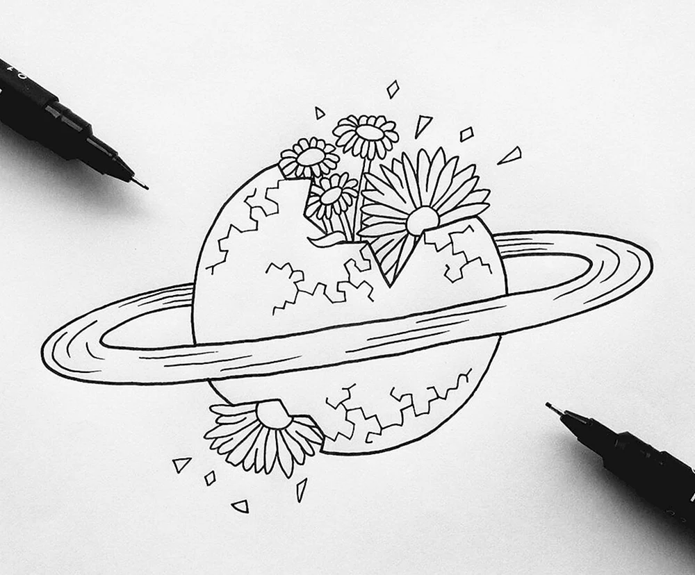 Sketchbook-Kritzeleien einfach