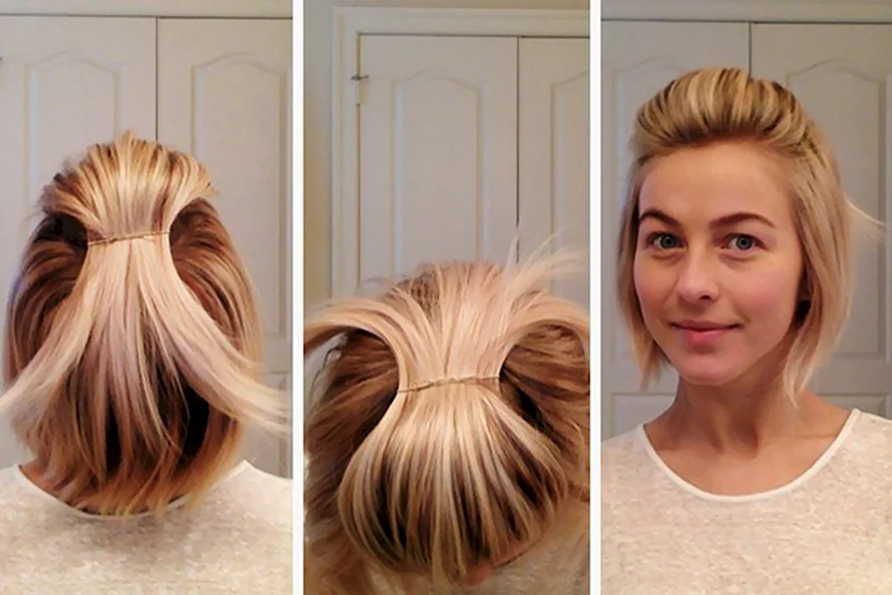 Malvinka-Frisuren für mittellanges Haar