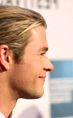 Haarknoten Chris Hemsworth