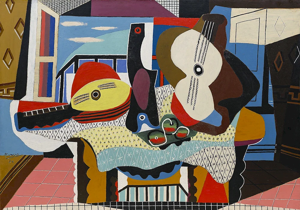 Pablo Picasso dekorative Stilleben