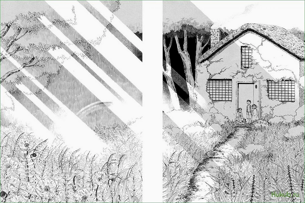 Manga-Hintergrund screentone